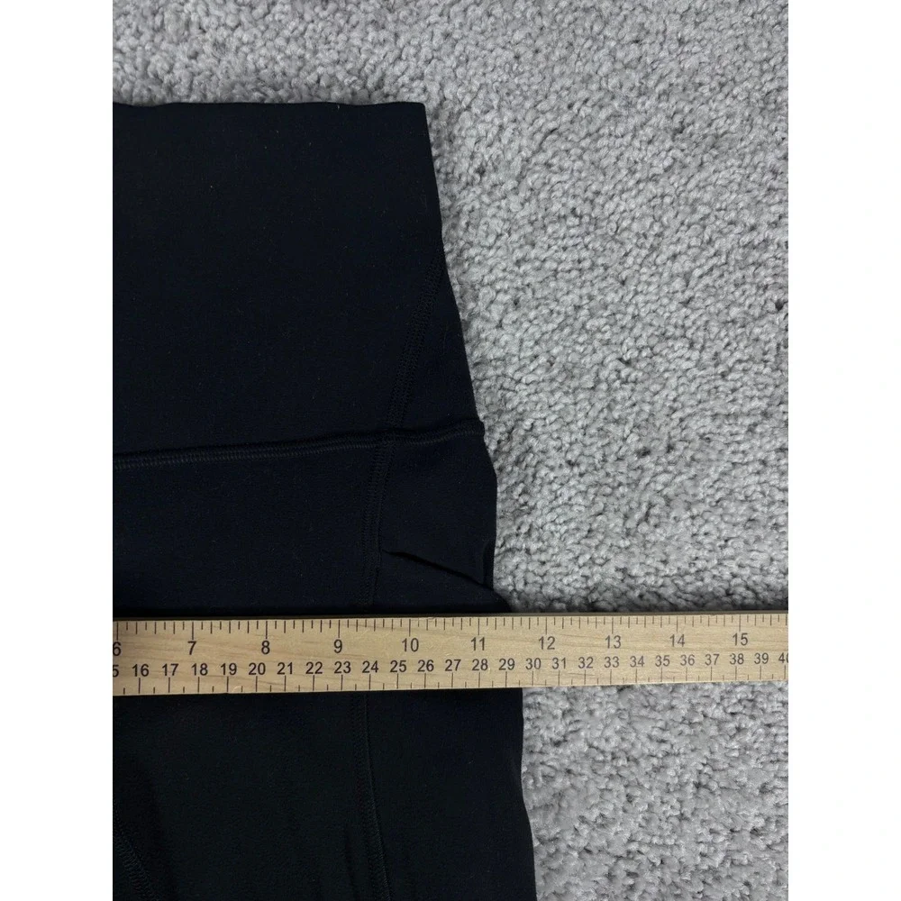 Lululemon‎ Align High Rise Black Leggings Pockets Women's Size 0 V Waist (READ)